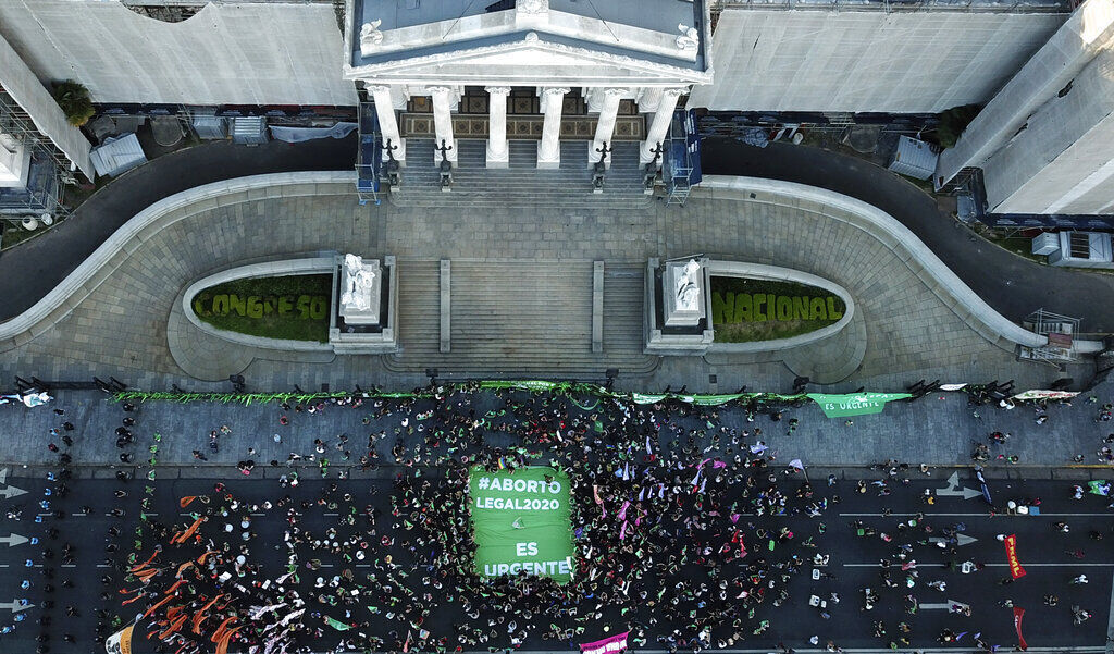 APTOPIX Argentina Abortion